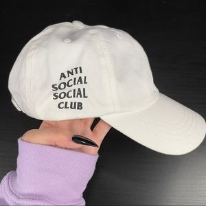 anti social social club weird cap